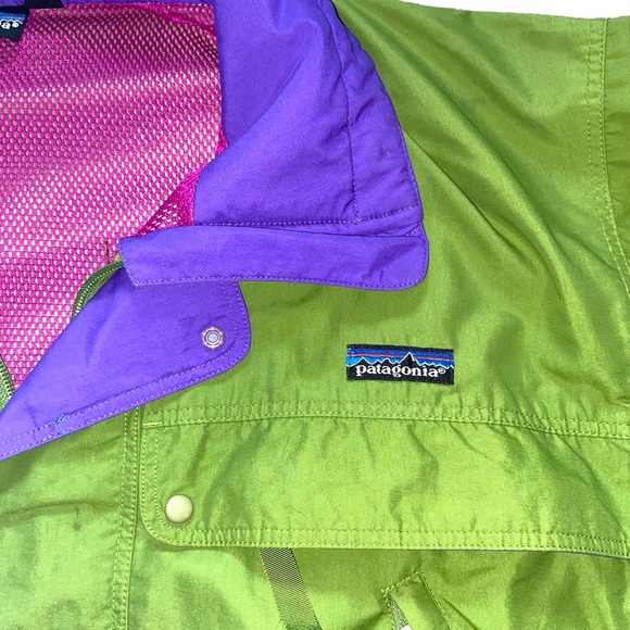 VTG Patagonia Quarter zip  Men large Windbreakers jacket - Picture 6 of 13